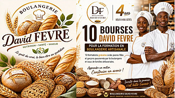  La Boulangerie David FEVRE de Abomey-Calavi lance les ''10 Bourses David FEVRE'' pour la formation en boulangerie artisanale