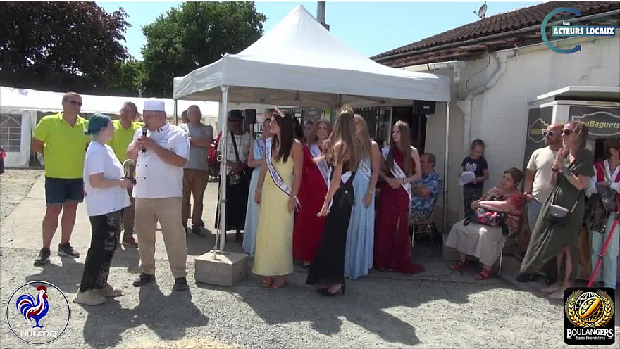 TvLocale des Acteurs Locaux de Tallud - David et Angélique FEVRE  mettent à l'honneur Kaeline leur apprentie pâtissière