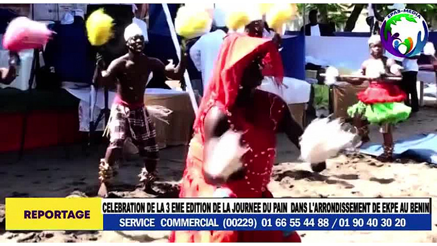 TV Locale Acteurs Locaux BÉNIN - Reportage de EPAS-MÉDIA sur la 3ème journée du Pain à EKPE